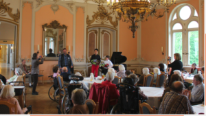 Großer Saal im Schloss Hasperde